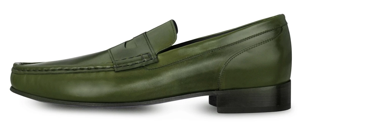 Larissa - Elevator Loafers In Shell Cordovan Leather Up To 2.6 Inches 5 Larissa - Elevator Loafers In Shell Cordovan Leather Up To 2.6 Inches - Image 3