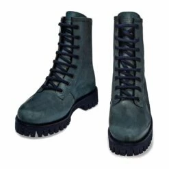 Saint Germaine - Elevator Boots In Leather Plus From 2.4 To 4 Inches