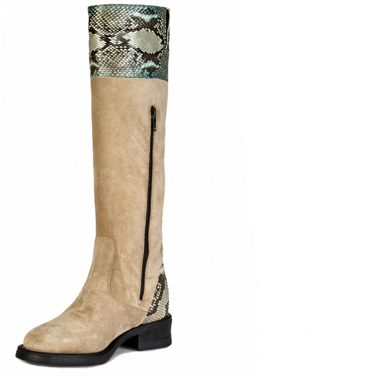 Rania - Elevator Boots In Mix Of Leathers From 2.4 To 3.1 Inches 4 Rania - Elevator Boots In Mix Of Leathers From 2.4 To 3.1 Inches - Image 2