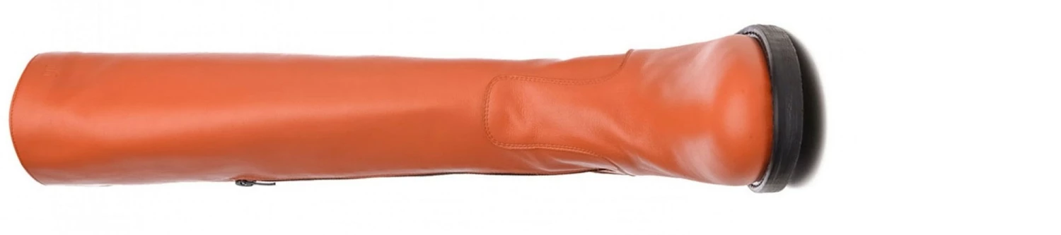 Jasmine Orange - Elevator Boots In Full Grain Leather From 2.4 To 3.1 Inches 6 Jasmine Orange - Elevator Boots In Full Grain Leather From 2.4 To 3.1 Inches - Image 4