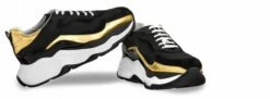 Giant Tiger - Elevator Sneakers In Leather/fabric Mix From 2.4 To 4.3 Inches -Deals Guidomaggi Store height increasing shoes 5 2 8