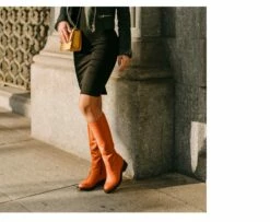 Jasmine Orange - Elevator Boots In Full Grain Leather From 2.4 To 3.1 Inches 11 Jasmine Orange - Elevator Boots In Full Grain Leather From 2.4 To 3.1 Inches -Deals Guidomaggi Store height increasing shoes 5 3 1