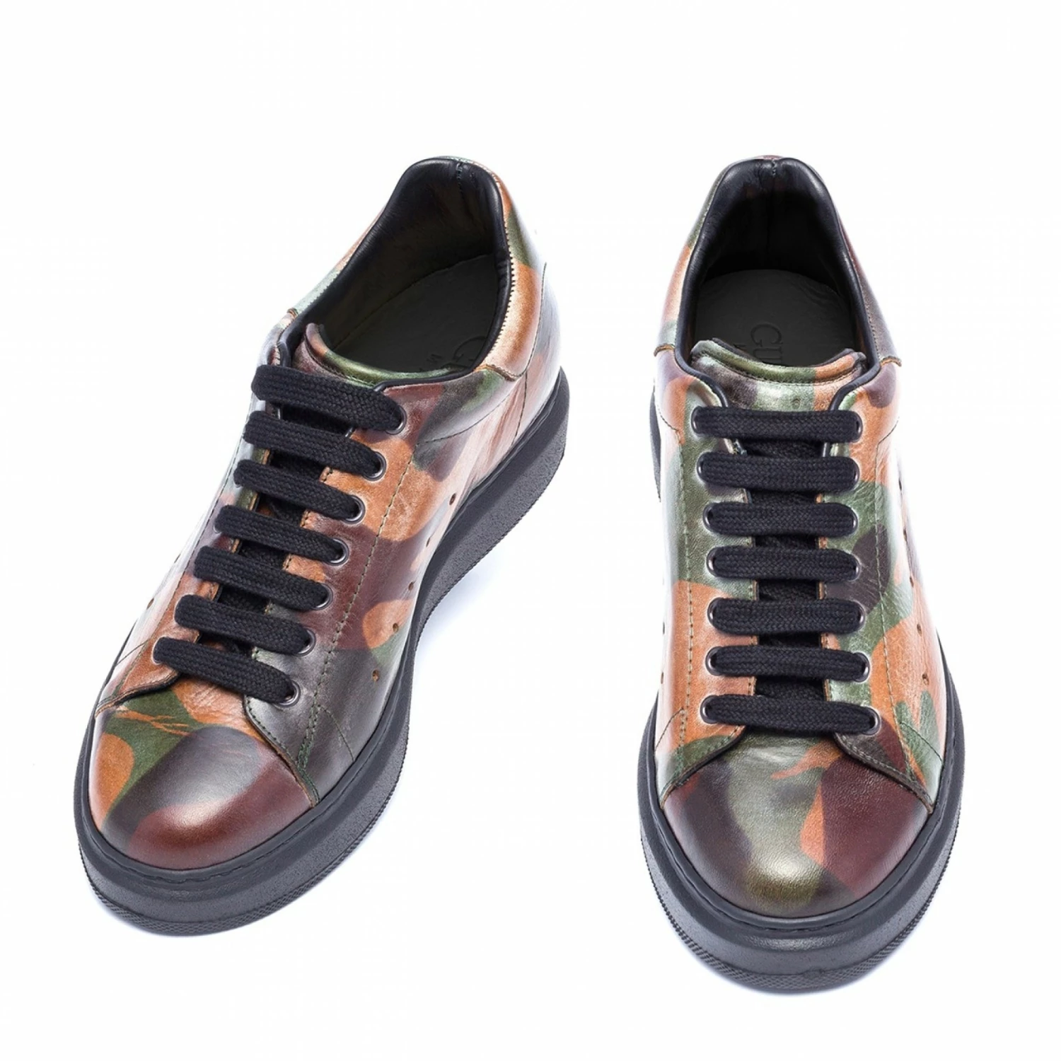 Takeshita Street - Elevator Sneakers In Full Grain Leather From 2.4 To 3.1 Inches 6 Takeshita Street - Elevator Sneakers In Full Grain Leather From 2.4 To 3.1 Inches - Image 4