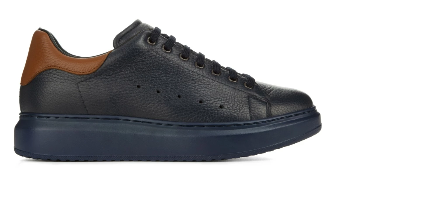 Paterson Hill - Elevator Sneakers In Deer Skin From 2.4 To 3.1 Inches 4 Paterson Hill - Elevator Sneakers In Deer Skin From 2.4 To 3.1 Inches - Image 2