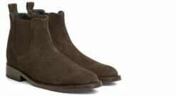 Hickman - Elevator Chelsea Boots In Suede Leather From 2.4 To 4 Inches
