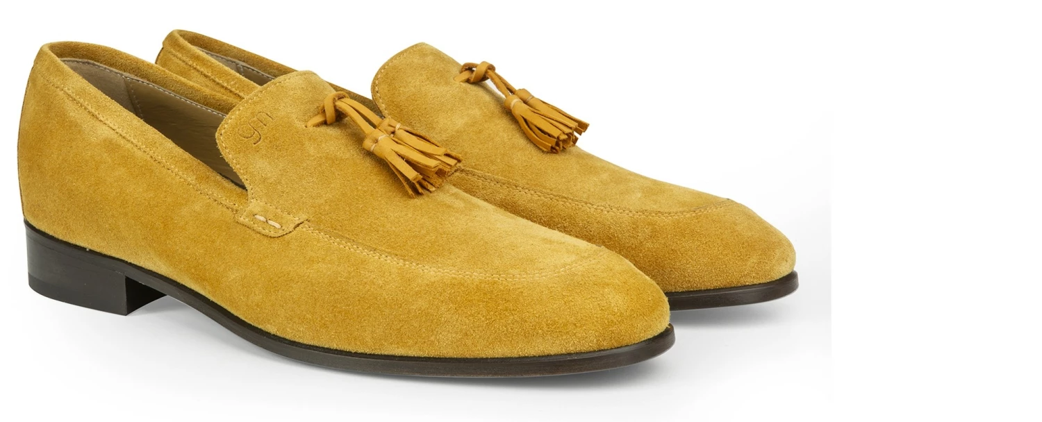 Zevio - Elevator Loafers In Suede Leather Up To 2.6 Inches 3 Zevio - Elevator Loafers In Suede Leather Up To 2.6 Inches