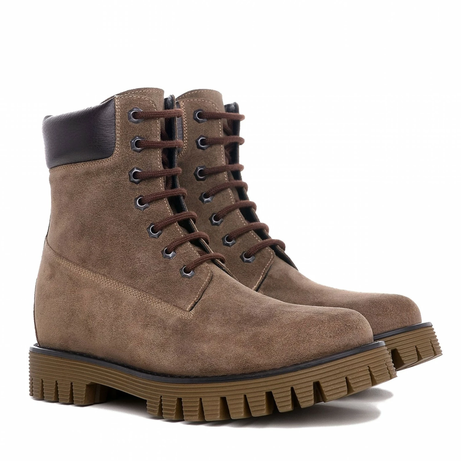 Jacksonville - Elevator Boots In Suede Leather From 2.4 To 4 Inches 7 Jacksonville - Elevator Boots In Suede Leather From 2.4 To 4 Inches - Image 5