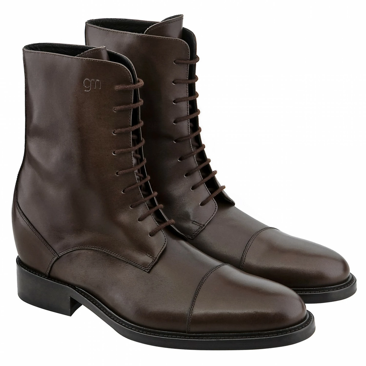 Laurent - Elevator Boots In Full Grain Leather From 2.4 To 3.1 Inches 6 Laurent - Elevator Boots In Full Grain Leather From 2.4 To 3.1 Inches - Image 4