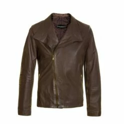 Princeton - Jacket In Mix Of Leathers