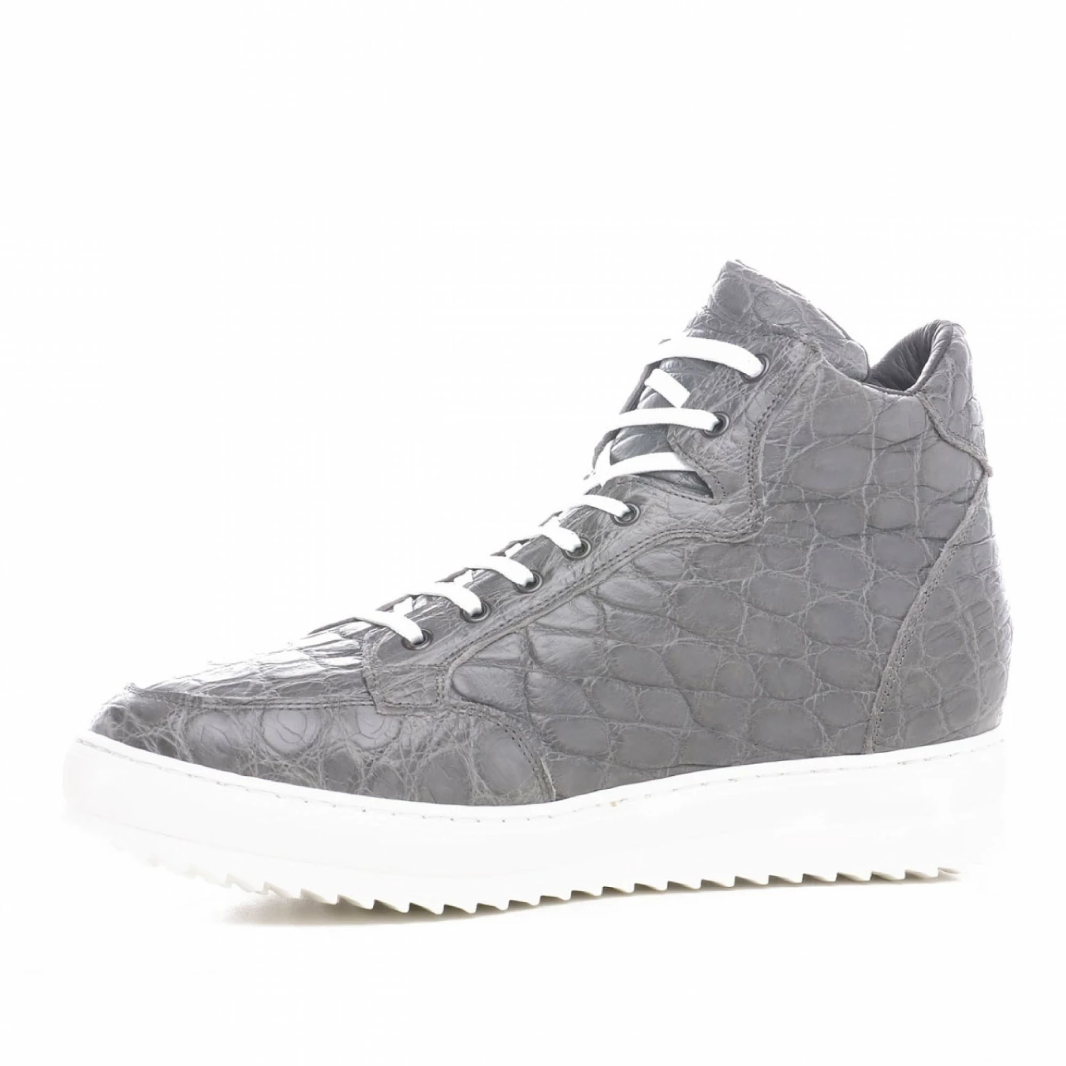 Tobago - Elevator Sneakers In Leather Plus From 2.4 To 4 Inches 5 Tobago - Elevator Sneakers In Leather Plus From 2.4 To 4 Inches - Image 3