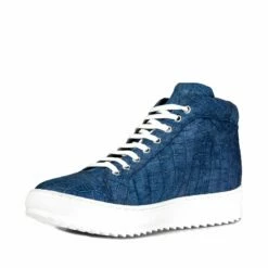 Boracay - Elevator Sneakers In Crocodile Leather From 2.4 To 3.1 Inches -Deals Guidomaggi Store lifting shoes 37
