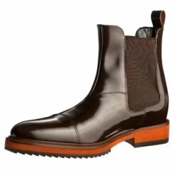 London - Elevator Boots In Full Grain Leather From 2.4 To 4 Inches -Deals Guidomaggi Store london int 3