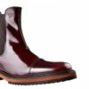 London W - Elevator Boots In Leather/fabric Mix From 2.4 To 3.1 Inches 1 London W - Elevator Boots In Leather/fabric Mix From 2.4 To 3.1 Inches -Deals Guidomaggi Store london scarpe con rialzo 2 1 1