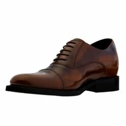 Bel Air - Elevator Shoes In Brushed Leather From 2.4 To 3.1 Inches -Deals Guidomaggi Store luxury shoes bel air