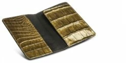 Paul -Passport Holder In Crocodile Leather