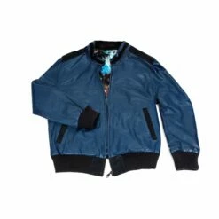 Kent - Jacket In Mix Of Leathers -Deals Guidomaggi Store luxury jacket for men