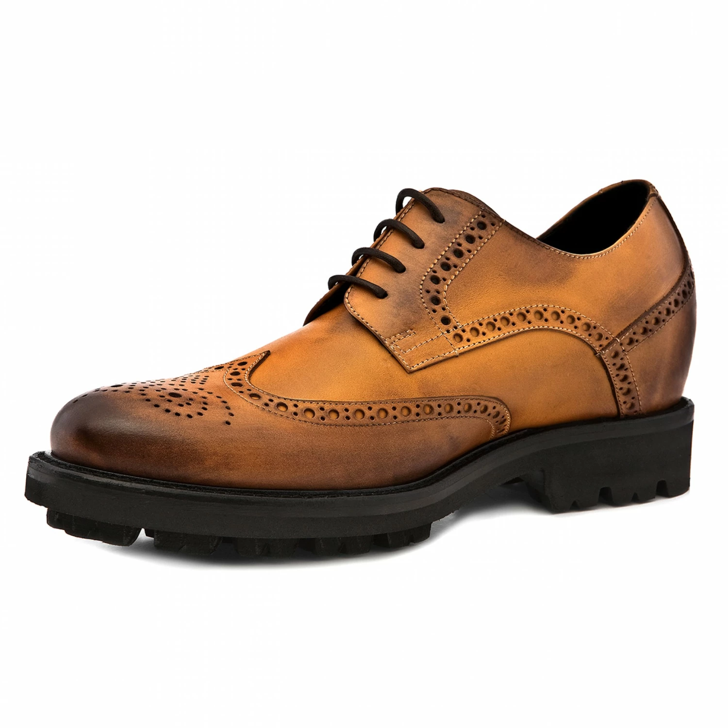 Switzerland - Elevator Shoes In Full Grain Leather From 2.4 To 3.1 Inches 4 Switzerland - Elevator Shoes In Full Grain Leather From 2.4 To 3.1 Inches - Image 2