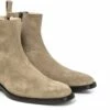 BELLEVUE - Elevator Boots In Suede Leather From 2.4 To 4 Inches -Deals Guidomaggi Store made in italy 1 2 1