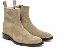 BELLEVUE - Elevator Boots In Suede Leather From 2.4 To 4 Inches