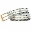 Mafadi -Belt In Python Leather -Deals Guidomaggi Store mafadi