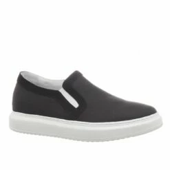 Maho Beach - Elevator Slip-Ons In Leather/fabric Mix Up To 2.4 Inches