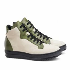 Beirut - Elevator Sneakers In Mix Of Leathers From 2.4 To 4 Inches -Deals Guidomaggi Store men style elevator shoes