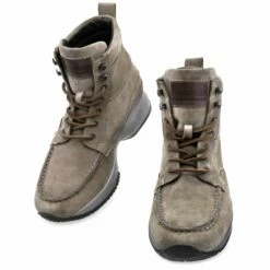 Minsk - Elevator Sneakers In Full Grain Leather From 2.4 To 4 Inches