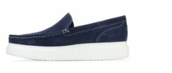 Keros - Elevator Loafers In Suede Leather Up To 6 Cm -Deals Guidomaggi Store mocassino con rialzo blue 05 1