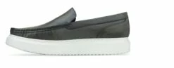 Tangeri - Elevator Loafers In Full Grain Leather Up To 6 Cm -Deals Guidomaggi Store mocassino con rialzo grigio 05 1