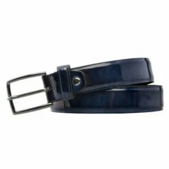 Montblanc -Belt In Varnish Leather