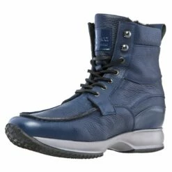 Moscow - Elevator Sneakers In Full Grain Leather From 2.4 To 4 Inches -Deals Guidomaggi Store moscow int