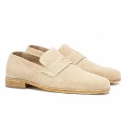 Vegan - Elevator Loafers In Fabric Up To 2.6 Inches -Deals Guidomaggi Store natural shoes