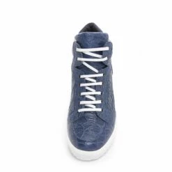 NY - Elevator Sneakers In Crocodile Leather From 2.4 To 4 Inches -Deals Guidomaggi Store ny elevated shoes