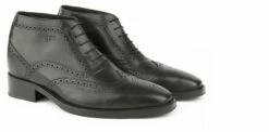 Boulevard Haussmann - Elevator Boots In Full Grain Leather From 2.4 To 3.1 Inches