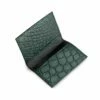 Crystal -Document Holder In Alligator Leather -Deals Guidomaggi Store porta passaporto lusso 1