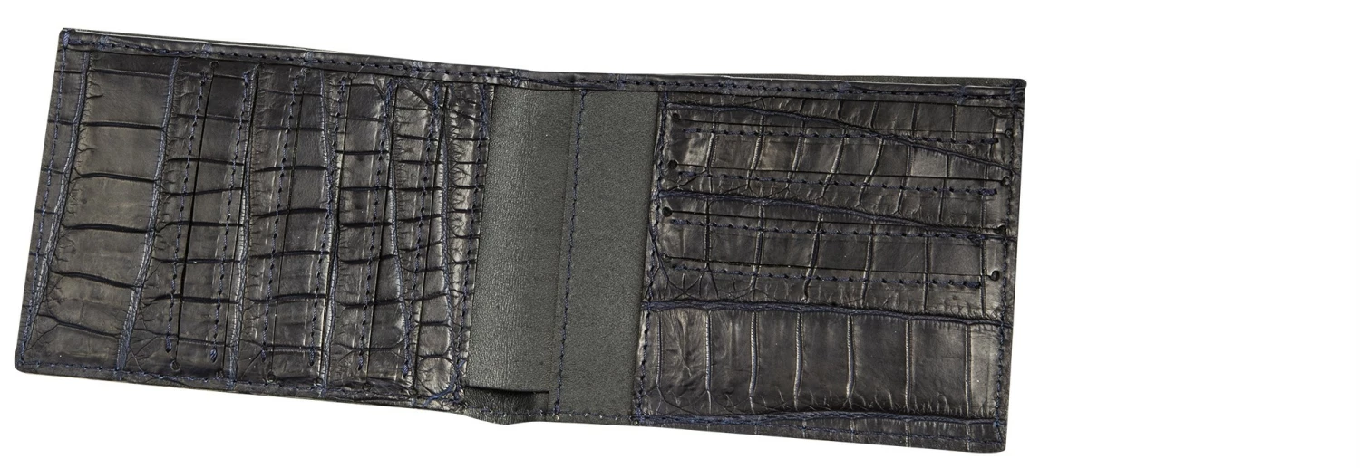 Marvin -Wallet In Crocodile Leather 3 Marvin -Wallet In Crocodile Leather