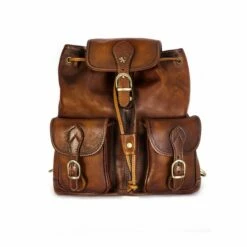 Caporalino -Backpack In Vegetable-tanned Leather