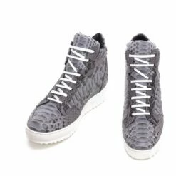 Barbados - Elevator Sneakers In Leather Plus From 2.4 To 4 Inches
