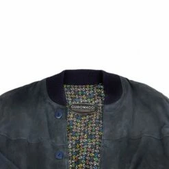 Harvard - Jacket In Suede Leather -Deals Guidomaggi Store reindeer suede harvard jacket