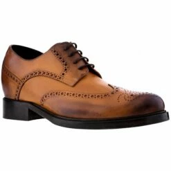 Rodeo Drive - Elevator Shoes In Full Grain Leather From 2.4 To 3.1 Inches