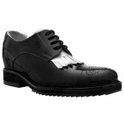 San Francisco - Elevator Shoes In Full Grain Leather From 2.4 To 3.1 Inches