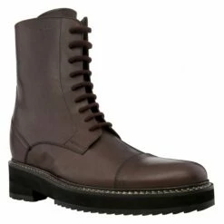 Sapporo - Elevator Boots In Full Grain Leather From 4 To 6 Inches