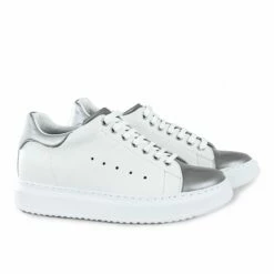 Silver Spring - Elevator Sneakers In Full Grain Leather From 2.4 To 3.1 Inches 11 Silver Spring - Elevator Sneakers In Full Grain Leather From 2.4 To 3.1 Inches -Deals Guidomaggi Store scarpe con rialzo63 1