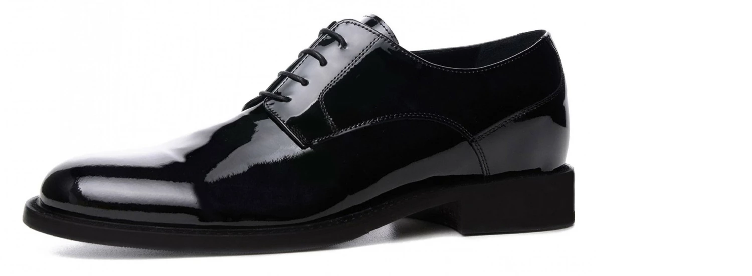 Lecce - Elevator Shoes In Varnish Leather From 2.4 To 3.1 Inches 5 Lecce - Elevator Shoes In Varnish Leather From 2.4 To 3.1 Inches - Image 3