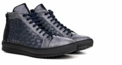 Kyoto - Elevator Sneakers In Mix Of Leathers From 2.4 To 3.1 Inches