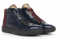 The Venetian - Elevator Sneakers In Mix Of Leathers From 2.4 To 3.1 Inches