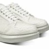Bossa - Elevator Sneakers In Python Leather From 2.4 To 3.1 Inches -Deals Guidomaggi Store scarpe con rialzo 1 5 22