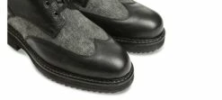 Calgary - Elevator Boots In Leather/fabric Mix From 4 To 6 Inches -Deals Guidomaggi Store scarpe con rialzo 5 4 36