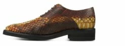 Etna - Elevator Dress Shoes In Python Skin From 2.4 To 3.1 Inches -Deals Guidomaggi Store scarpe con rialzo exotica 3 1