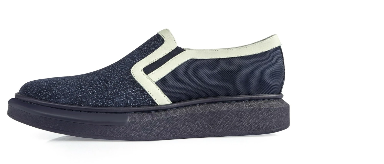 Agua - Elevator Slip-Ons In Fabric Up To 2.4 Inches 4 Agua - Elevator Slip-Ons In Fabric Up To 2.4 Inches - Image 2